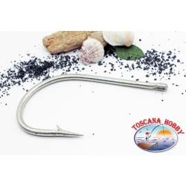 10 angelhaken Mustad cod. 7758, nr. 20/0, Bay king hooks, FC.B43A