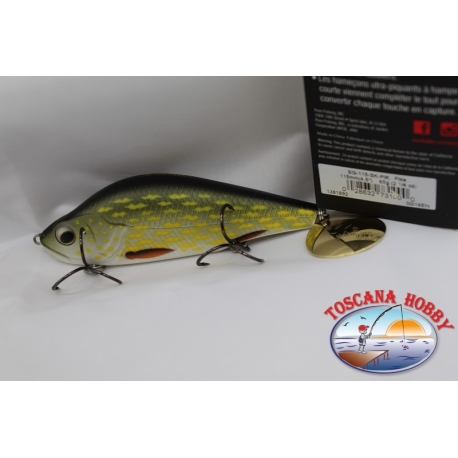 Künstliche MINNOW Lures FTK-Spin-Glider, 15cm-65gr. farbe PLKE. FC.AR104