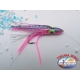 2 Polipetti Octopus 7 CM+amo acciaio 1/0+Fluorocarbon-PINK VIOLET/PINK.CB330