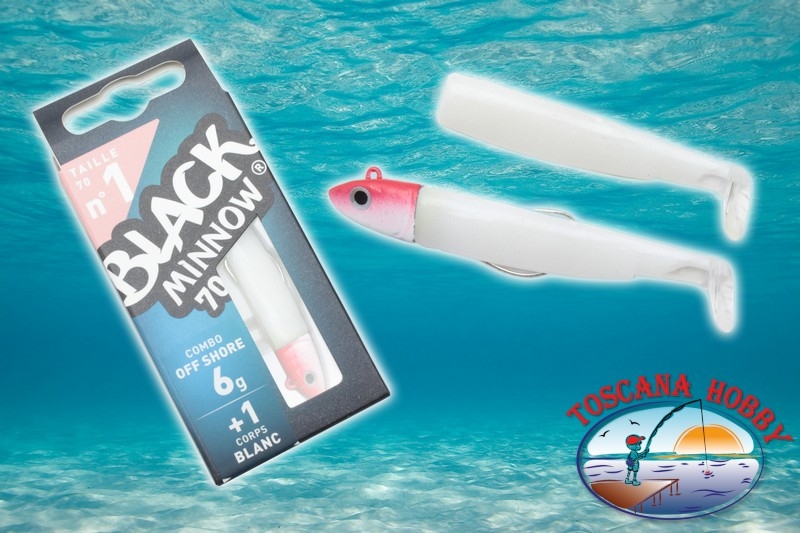 Bait Silicone Black Minnow 120 Fiiish Combos Shore 12gr