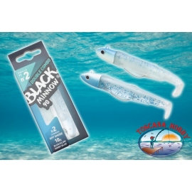 Bait Silicone Black Minnow90 Fiiish Doubles Combos OffShore 10gr(BM922)BM.2Z