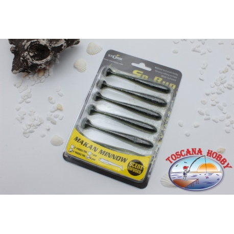 Storm So-Run Makan Minnow 4" Paddle tail cm 9 - 6 pz.ST.09