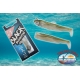 Cebo de Silicona Black Minnow 70 Fiiish Combinado de Costa 3g de color Caqui (BM492)