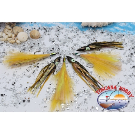 Kit Traina 3 Octopus/hook Size 4/0 Colibri. CB401