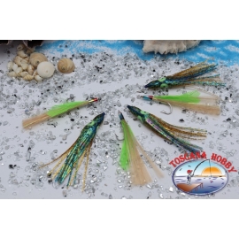 Kit Traina 3 Octopus/hook Size 2/0 Colibri. CB408