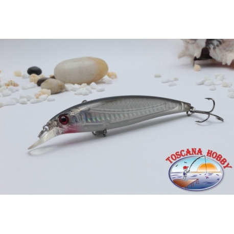 Minnow Viper tipo Rapala 10 cm-14gr Floating col. black white.AR.407