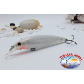 Minnow Viper tipo Rapala 10 cm-14gr Flotante col. blanco.AR.415