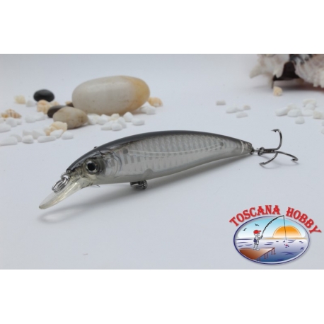 Tête de Vipère type Rapala 10 cm-14yl Flottant col. d'argent.AR.420