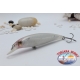 Minnow Viper tipo Rapala 10 cm-14gr Flotante col. blanco.AR.430