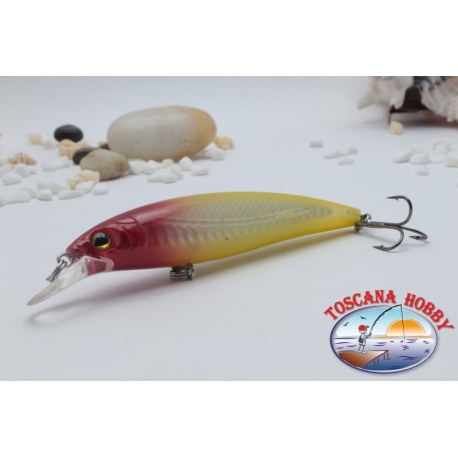 Minnow Viper tipo Rapala 10 cm-14gr Floating col. red yellow.AR.437