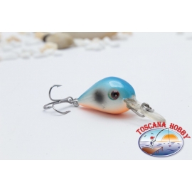 Viper Micro Minow 2,5 cm-2,67 gr Sinking col. light blue orange.AR.502