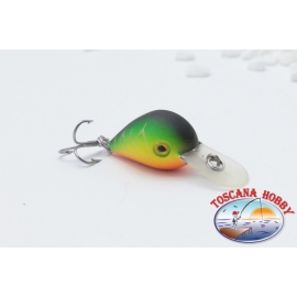 Viper Micro Minow 2,5 cm-2,67 gr Sinking col. orange green.AR.511