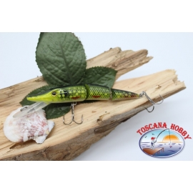 Artificial Pike jointed Viper 10,5 cm-17gr Sinking, Col. honeycomb V257