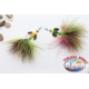 Yo-Zuri Corky Marabou Spinners Firetiger Size 8 Y246-FT.FC.T49