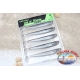 JIG AND SWIM Shad 12 cm-5 pcs. La Filature De La Basse Mer. La Citrouille De La Police. Aromatisé.AR556