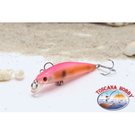 Artificial Minnow VIPER 6.5 cm - 4,75 gr. Floating, color: orange and pink.AR.648