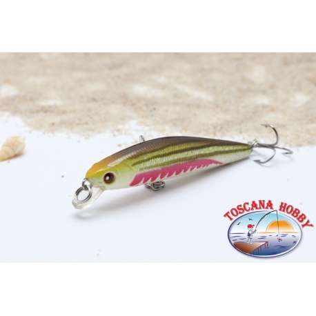 Artificial Minnow VIPER 6.5 cm - 4,75 gr. Floating, color: green and blood.AR.648