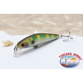 Artificiale Minnow VIPER, 6,5 cm - 4,75 gr. Floating, col: tiger green.AR.652