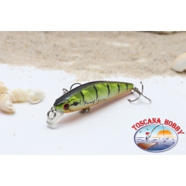 Artificial Minnow VIPER 6.5 cm - 4,75 gr. Floating, color: tiger green.AR.657