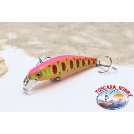 Artificial Minnow VIPER 6.5 cm - 4,75 gr. Floating, col: pink & gold.AR.663