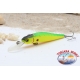 Artificial Minnow VIPER, 7 cm - 5,30 gr. Floating, col: yellow & green.AR.669