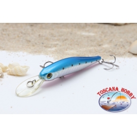 Artificiale Minnow VIPER, 7 cm - 5,20 gr. Floating, col: blue & silver.AR.673