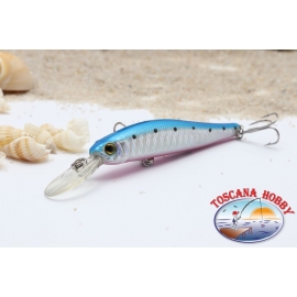 Artificiale Minnow VIPER, 7 cm - 5,20 gr. Floating, col: blue & silver.AR.674