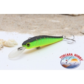 Artificiale Minnow VIPER, 7 cm - 5,90 gr. Sinking, col: tiger green.AR.678