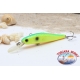 Artificial Minnow VIPER, 7 cm - 5,90 gr. Sinking, with: green & yellow.AR.679