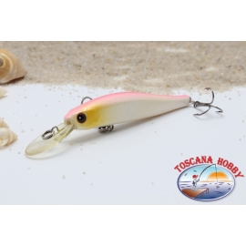 Artificial Minnow VIPER, 7 cm - 6 gr. Sinking, col: white, pink.AR.701