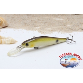 Artificial Minnow VIPER, 7 cm - 6 gr. Sinking, col: white green.AR.704