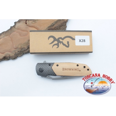 Couteau de chasse Browning en acier inoxydable