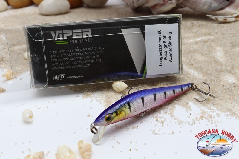 Artificial lures Viper, Spinning 8 cm, 5,3 g, Sinking