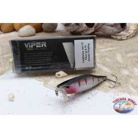 Leurres artificiels de Vipère, type Popper, 7.2 cm, 8,1 g, Flottant