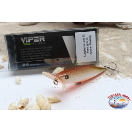 Leurres artificiels de Vipère, type Popper, 7.2 cm, 8,1 gr, Flottant,