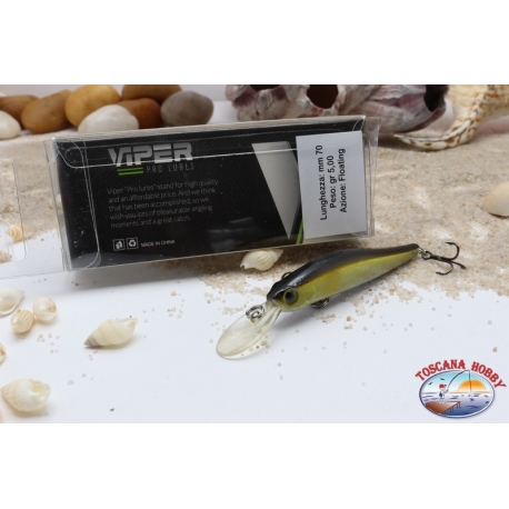 Leurres de Vipère, de type Minnow, 7 cm, 5 grammes, Flottant