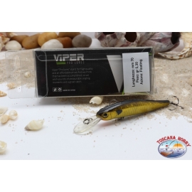 Leurres de Vipère, de type Minnow, 7 cm, 5,3 g, Flottant, AR.638