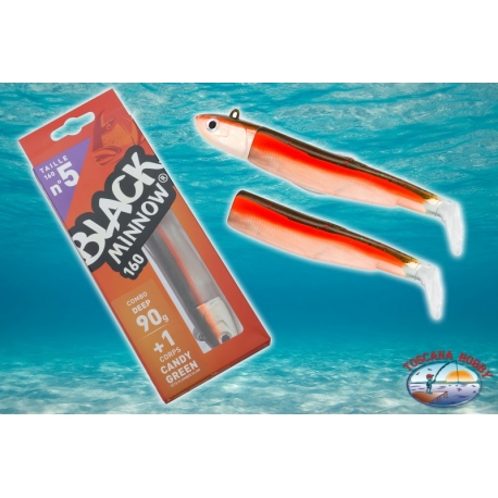 Esche Siliconiche Black Minnow 160 Fiiish Combos Deep 90gr (BM793) 