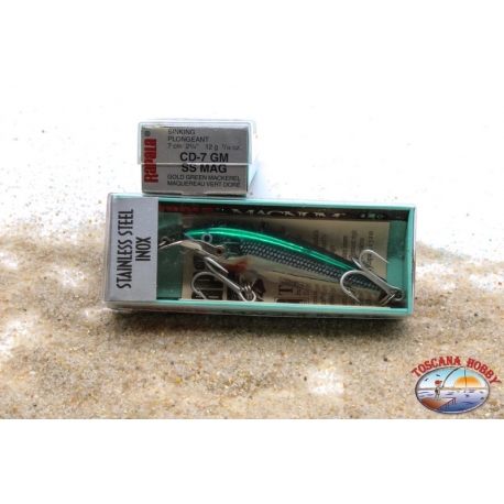 Esche artificiali Rapala CountDown Magnum 12 gr 7 cm Sinking CD-7 G SS MAG 