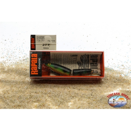 Esche artificiali Rapala Jointed 4 gr 7 cm Floating J-7 P