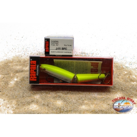 Les leurres Rapala Jointed 9 gr 11 cm Flottant J11-SFC