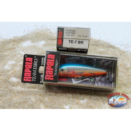 Appâts artificiels Rapala Team Esko TE-7, 7 cm, 6 gr flottant TE - 7 BR