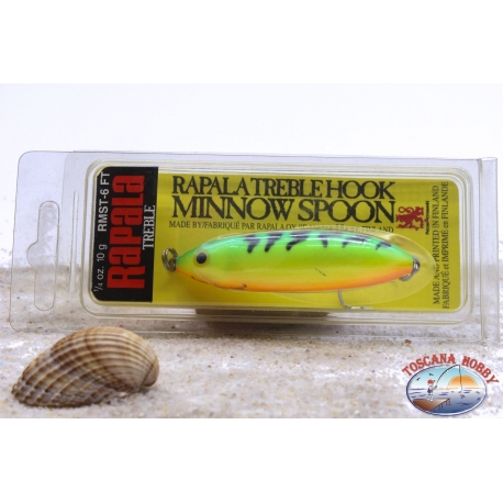 Appât artificiel Rapala Hameçon Triple Cuillère Minno SP RMST-6,6 cm 10 gr RMST-6 PI