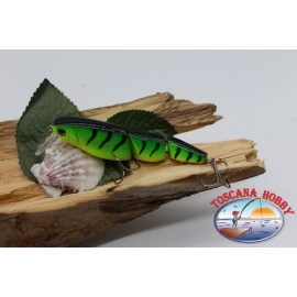 Minnow snodato 3 pezzi Viper 9,5cm-18gr Floating col. yellow/green V311