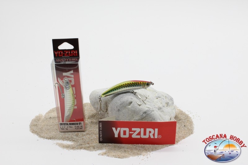 Artificial bait Yo-Zuri Crystal Minnow 70mm 5gr Floating