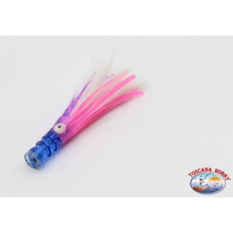 Trolling lockt: kalice octopus kopf+7 cm feder-farbe 2