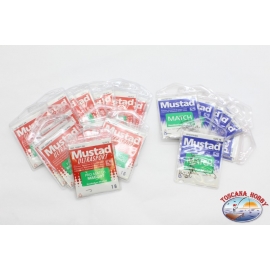 Ami da pesca Mustad - 25 pz Size assortite 16/18 LT.05