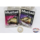 Mustad fishing hooks-25 pcs assorted Size 16/27 - Mustad fishing hooks 12