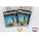 Hameçons Mustad - 25 pièces Taille assortie 16/27 - Hameçons Mustad 14