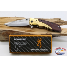 Browning hunting knife stainless steel and wood handle W26 China manufacturer